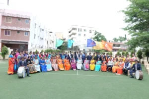 Students participating in Student Council Elections at BRS Global School, one of the leading CBSE schools in Sarjapur Road and among the best schools in Sarjapur Road for holistic education.