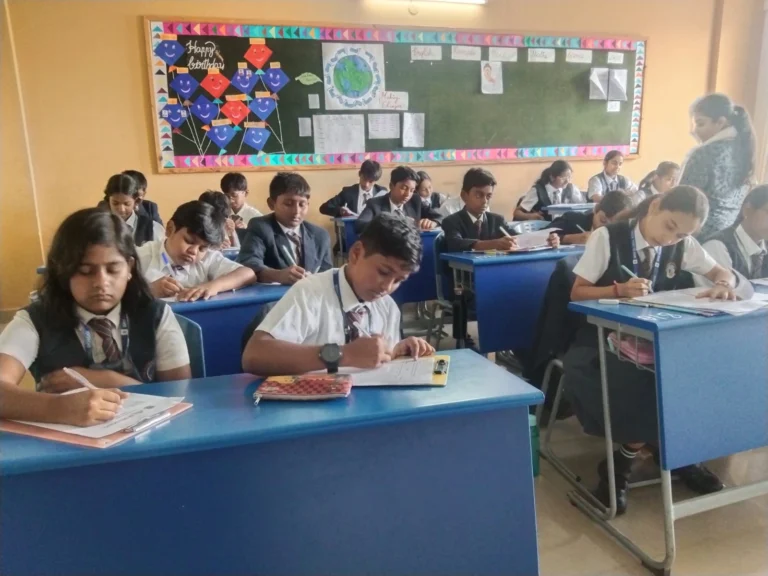 Students attending PA-1 revision session at BRS Global School Attibele, one of the trusted schools in Attibele.