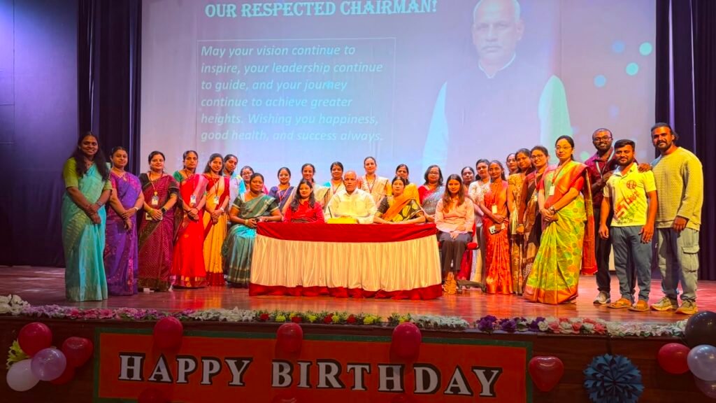 Students participating in Founders Day celebration at BRS Global School – Attibele, a leading choice among CBSE schools in Chandapura.
