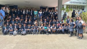 BRS Global School – Attibele students during an educational visit to Visvesvaraya Industrial and Technological Museum Bengaluru, among schools in Anekal
