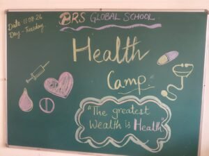 Students participating in a health camp at BRS Global School, one of the best CBSE schools in Sarjapur Road, on 11 and 12 August 2026. Students participating in a health camp at BRS Global School, one of the best CBSE schools in Sarjapur Road, on 11 and 12 August 2026.