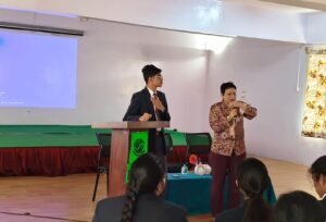 Entrepreneurship session for Grade 11 and 12 students at BRS Global School Sarjapur Road
