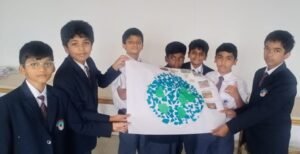 BRS Global School Sarjapur Road students participating in Eco Club environmental activities