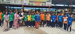 Grade 8 students of BRS Global School Sarjapur Road during Kaushal Bodh field visit