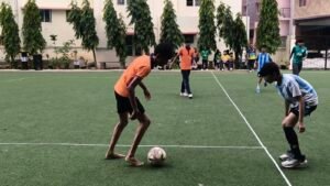 BRS Global School students participating in sports activities at Sarjapur Road