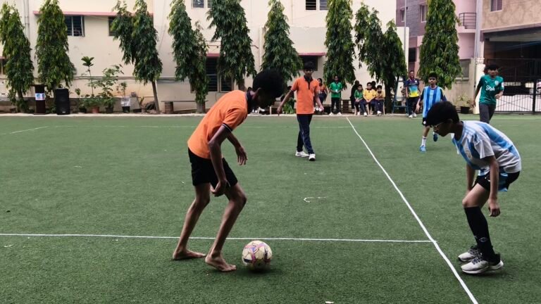 BRS Global School students participating in sports activities at Sarjapur Road