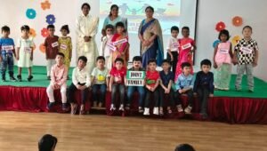 BRS Global School students celebrating Family Day at a CBSE school in Sarjapur Road