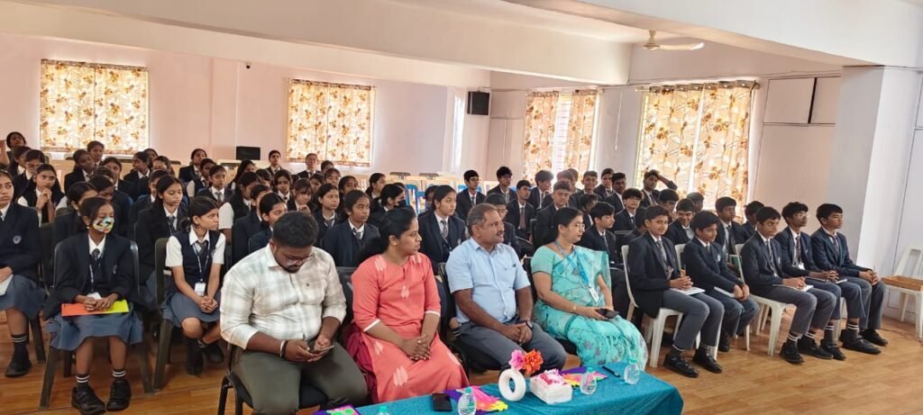 Health and Hygiene Awareness Session at BRS Global School, one of the leading CBSE schools in Sarjapur Road, for students of Grades 9, 10 and 12.