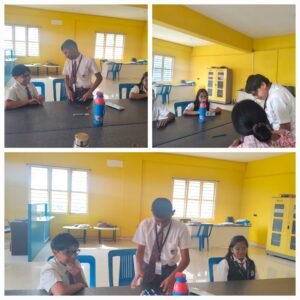 Students participating in an English Literary Club activity at BRS Global School Sarjapur Road