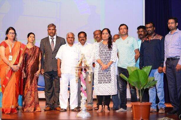 Distinguished guests at a student event at BRS Global School, Sarjapur Road